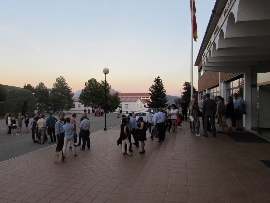 Recepción de los componentes de la promoción.