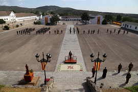 Formación en Patio de Armas