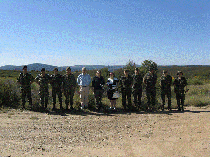 Foto de grupo de las delegaciones portuguesa y española. Foto de grupo de las delegaciones portuguesa y española.