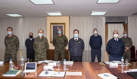 Reunión de seguimiento del Plan Cartográfico de las Fuerzas Armadas