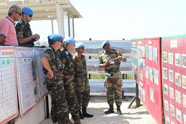 La zona del Batallón indio es la más montañosa.