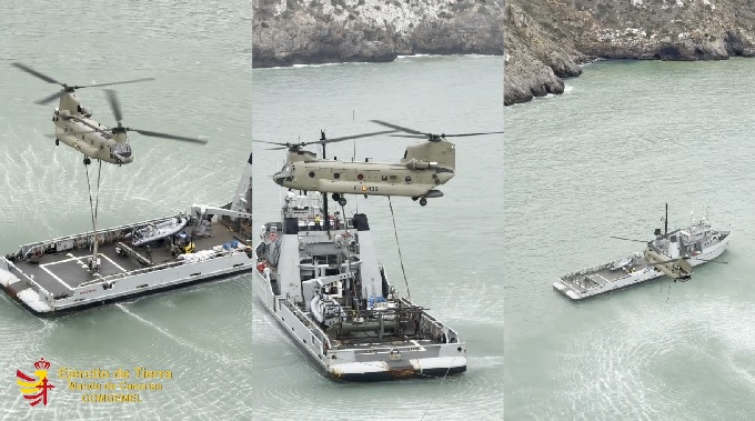 Operación Grúa/Peñón 1-2025: Éxito logístico del MOT