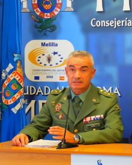 Presentación de La V Carrera de La Legión 