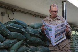 Los militares melillenses en Iraq, al día de las novedades que se producen en Melilla