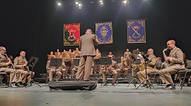 Concierto Aniversario del Batallón de CG, Santa Bárbara y Santa Cecilia 