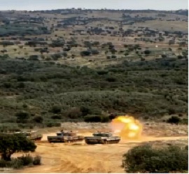 Tiro Leopard 2A4 (Foto:EBC RC10)