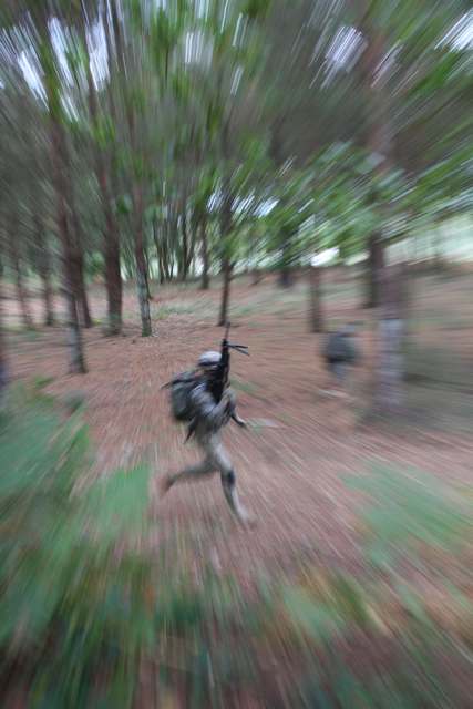 COMBATE EN ZONAS BOSCOSAS