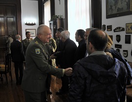 Encuentro del jefe del Mando de Canarias con los directores de los MCS de Canarias