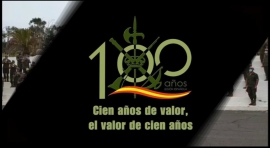 Imagen video felicitación Centenario Legión Española