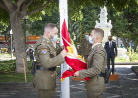 Izado de la Bandera Nacional