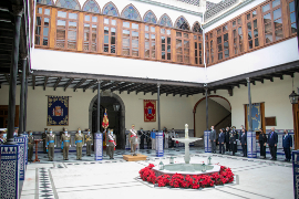 Asistentes en el Palacio de Capitanía