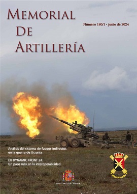 Portada Memorial de Artillería junio 2024