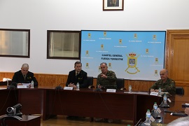 El GE Enseñat es informado de diversos aspectos por el TG Melero