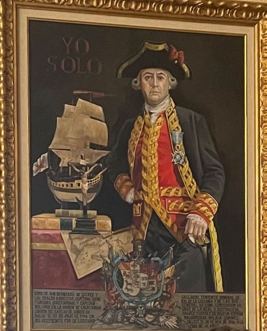 Cuadro de Bernardo de Gálvez