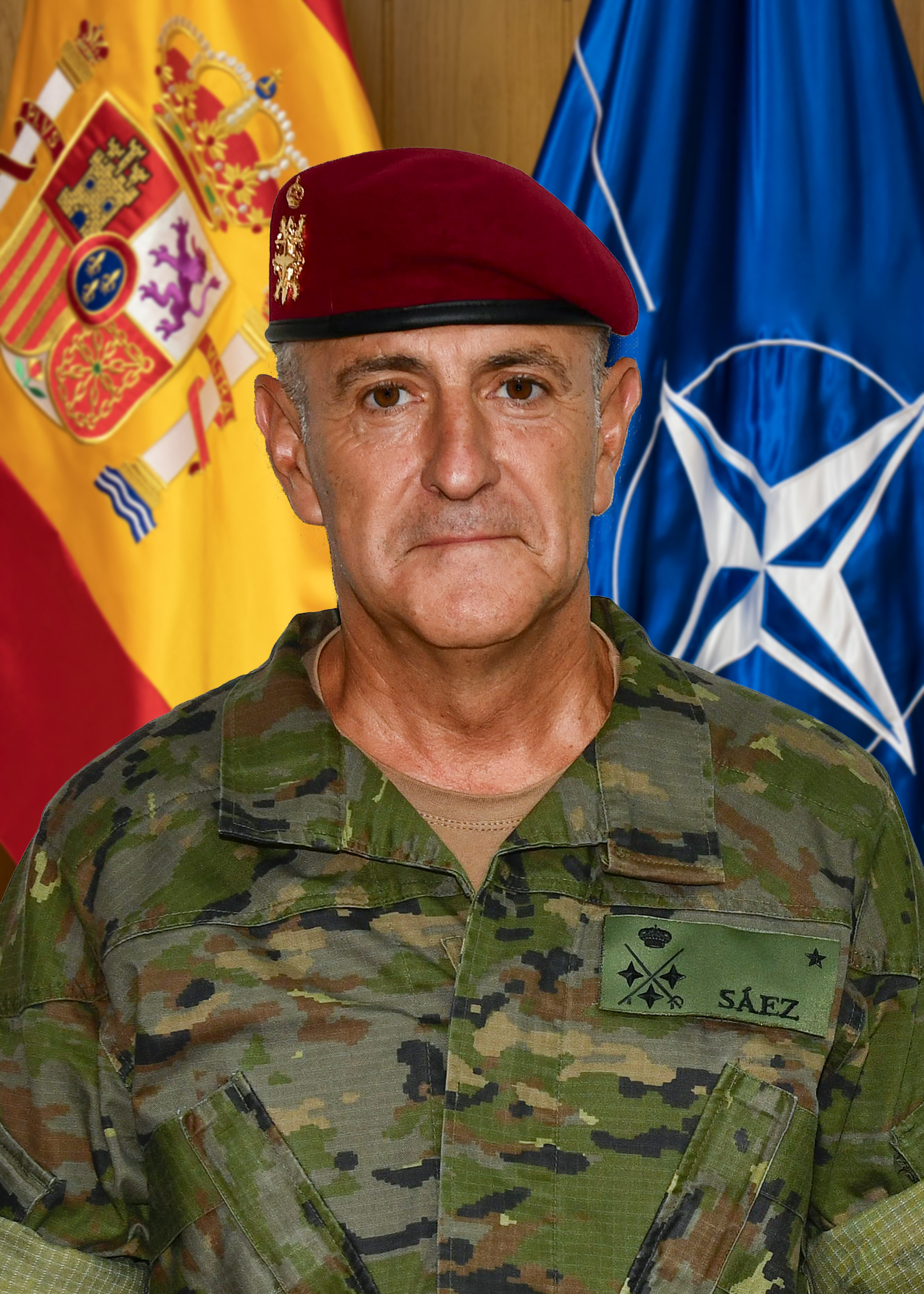 El teniente general Luis Sáez Rocandio