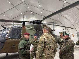 General Grynkewich, the Slovak Chief of Defence (CHOD), together with the chief CFE