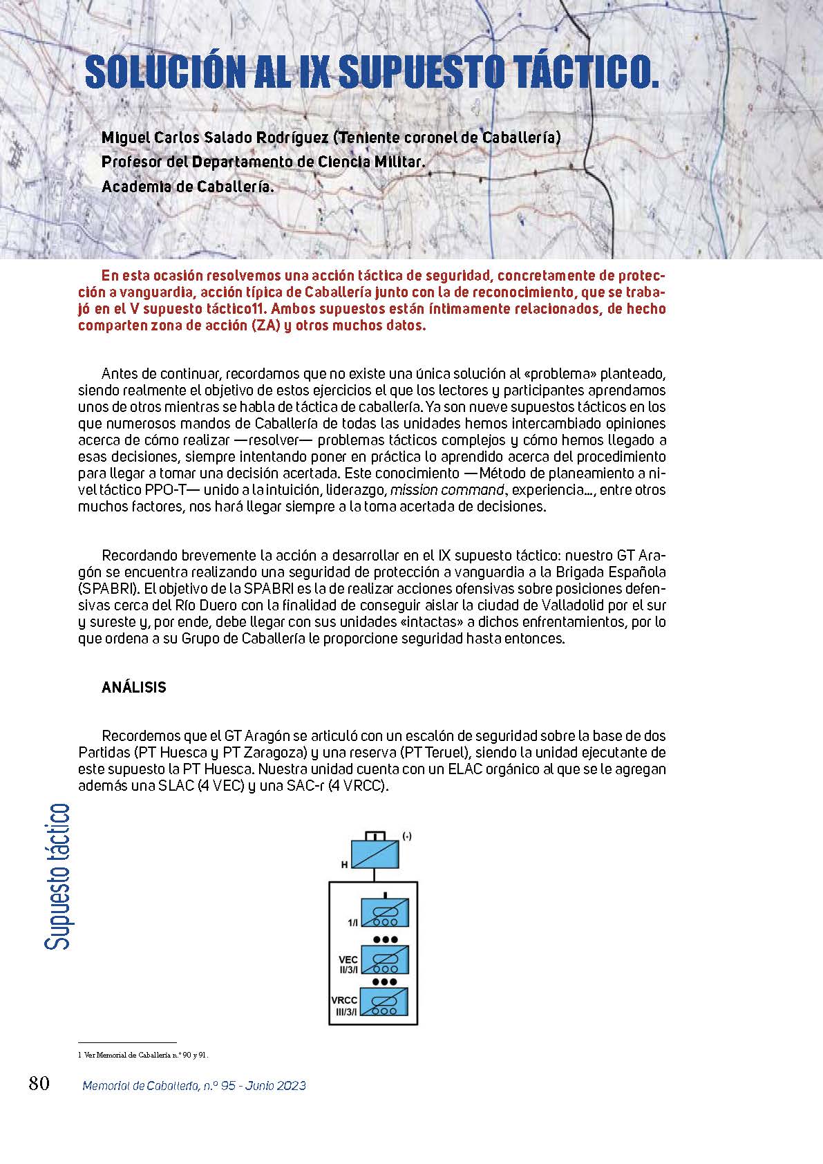 SOLUCIÓN IX SUPUESTO TÁCTICO