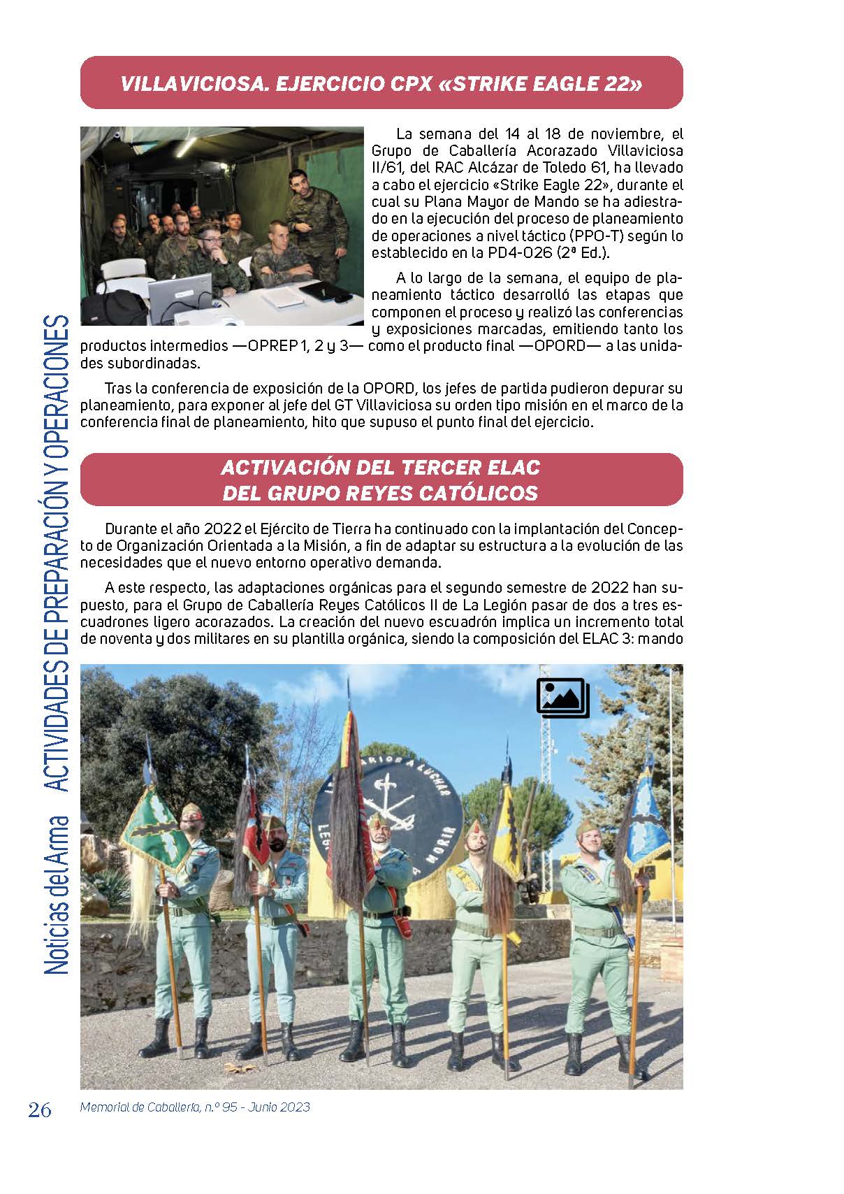 ACTIVIDADES, PREPARACIÓN Y OPS