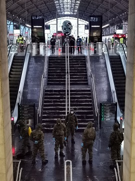 Desinfección estacion renfe abando