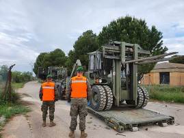 Traslado e instalación de un segundo contenedor ducha en la 