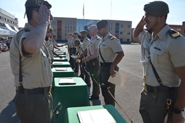 Entrega de nombramientos de sargento alumno