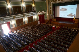 Vista general del salón de actos de la AGM