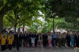 Autoridades acto homenaje