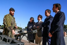 IV Curso Defensa nacional para Jóvenes visita la BRI I