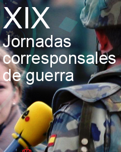 Cartel anunciador de la XIX Jornadas Corresponsales Guerra del Ejército de Tierra