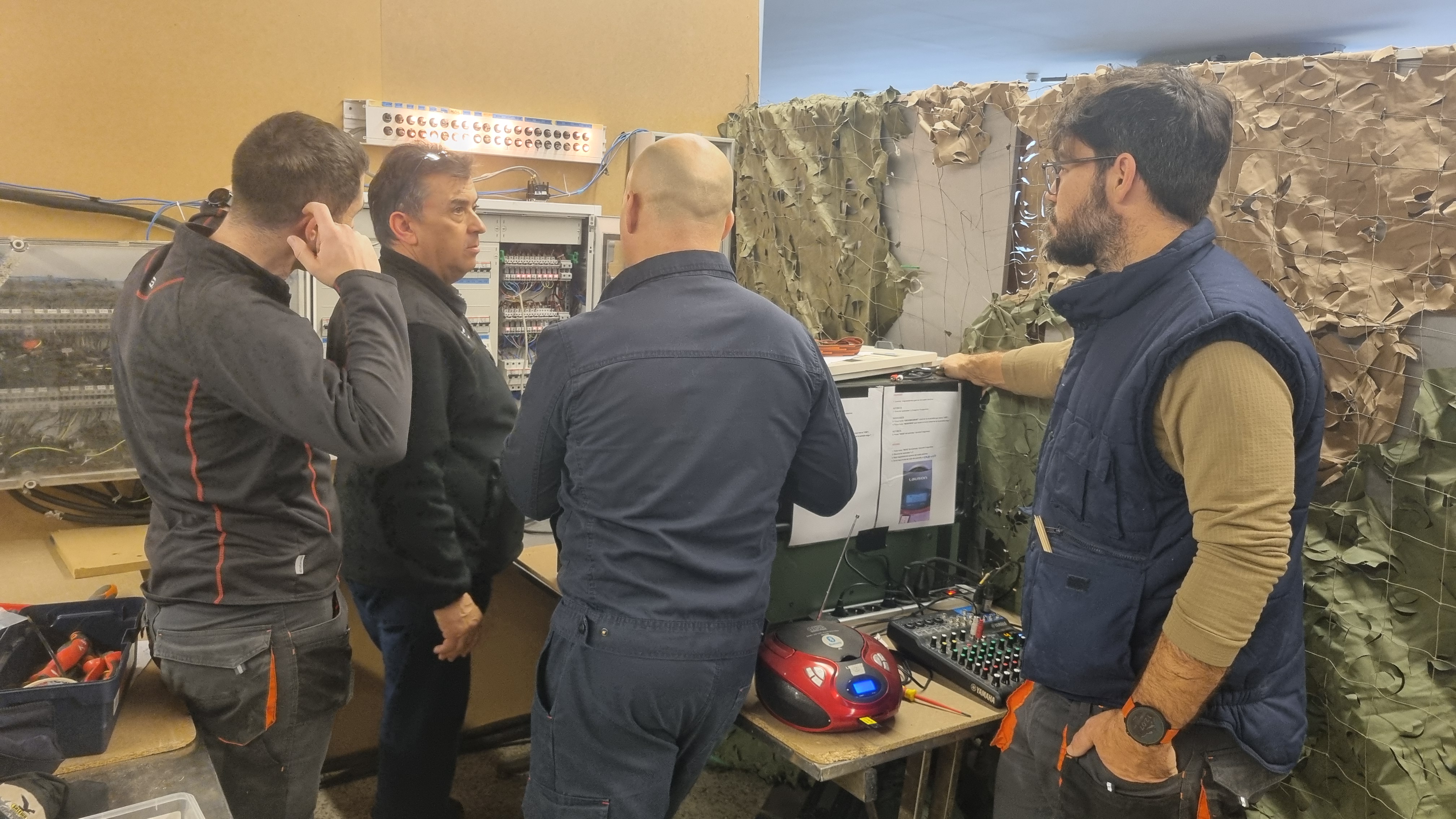 Montaje del belen 2025