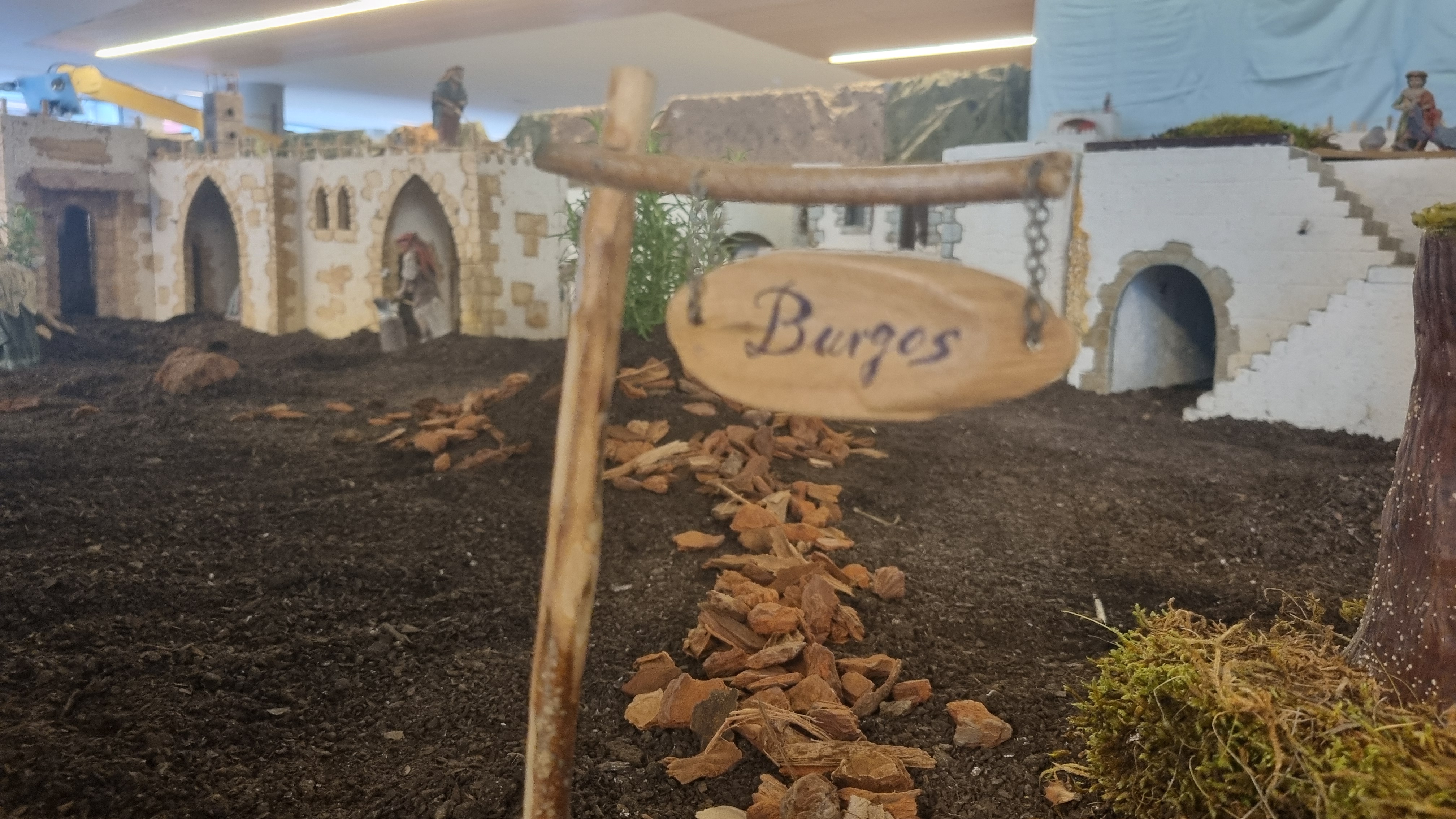 Montaje del belen 2025